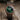 40mm Green Marble Ebony Men Wood Watch
