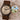 Personalized wooden watch with engraved back