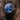 Personalized Ebony Wood Watch For Men, Blue Marble